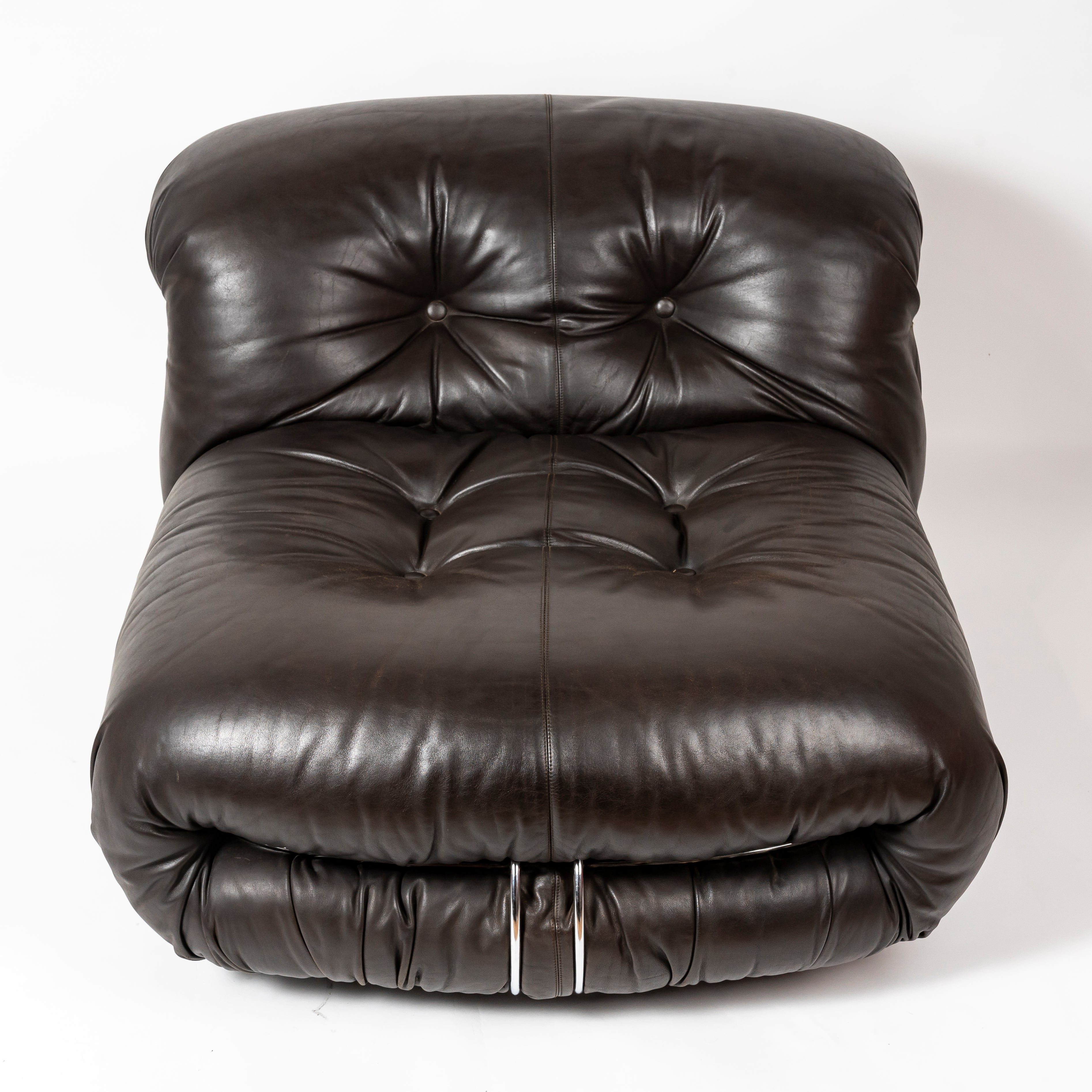 Fauteuil « Soriana » par Afra et Tobia Scarpa pour Cassina, C. 1970