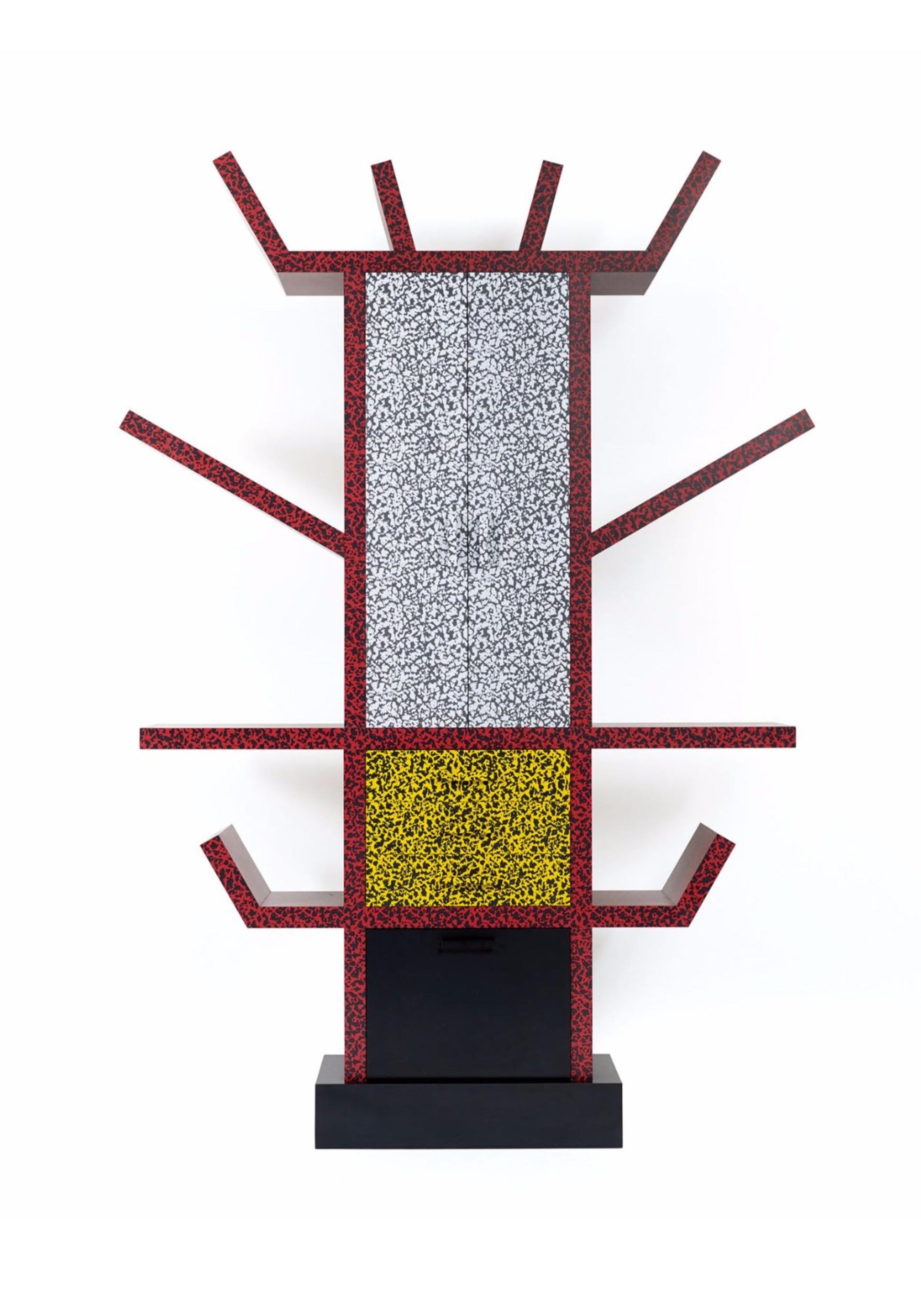 Bibliothèque « Casablanca » d’Ettore Sottsass (1917-2007)