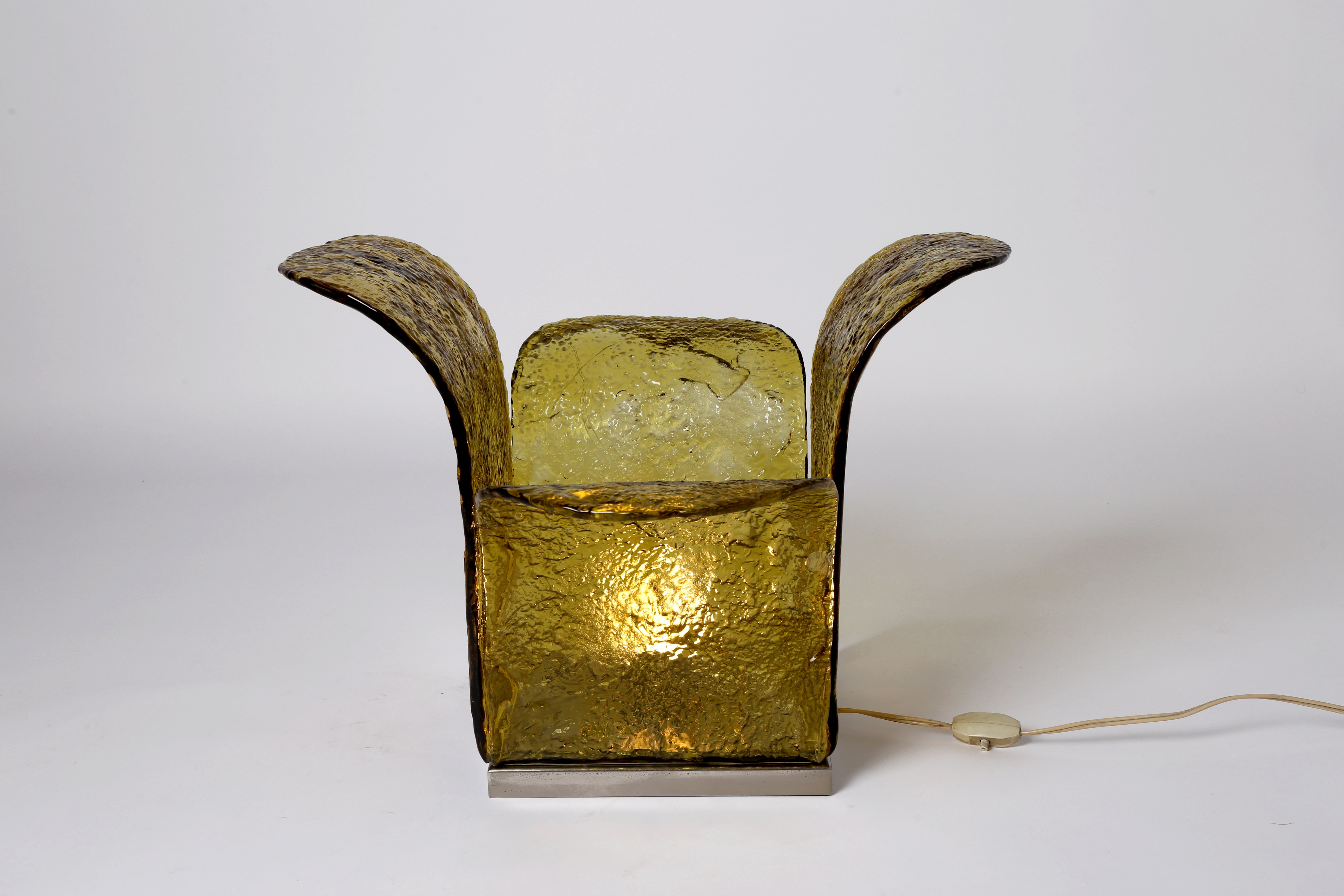 Lampe « Cactus » « LT 320 » de Carlo Nason pour Mazzega