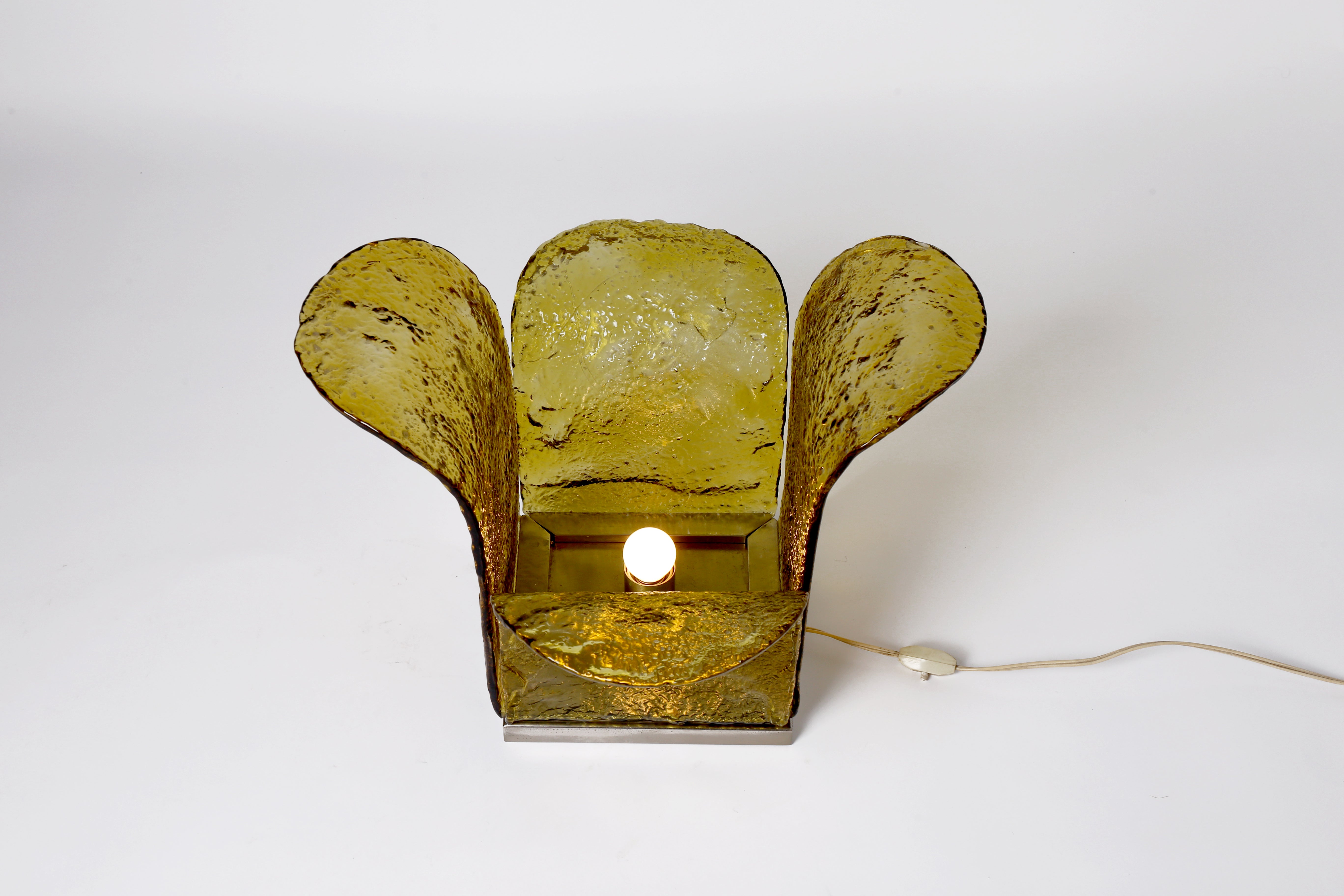 Lampe « Cactus » « LT 320 » de Carlo Nason pour Mazzega