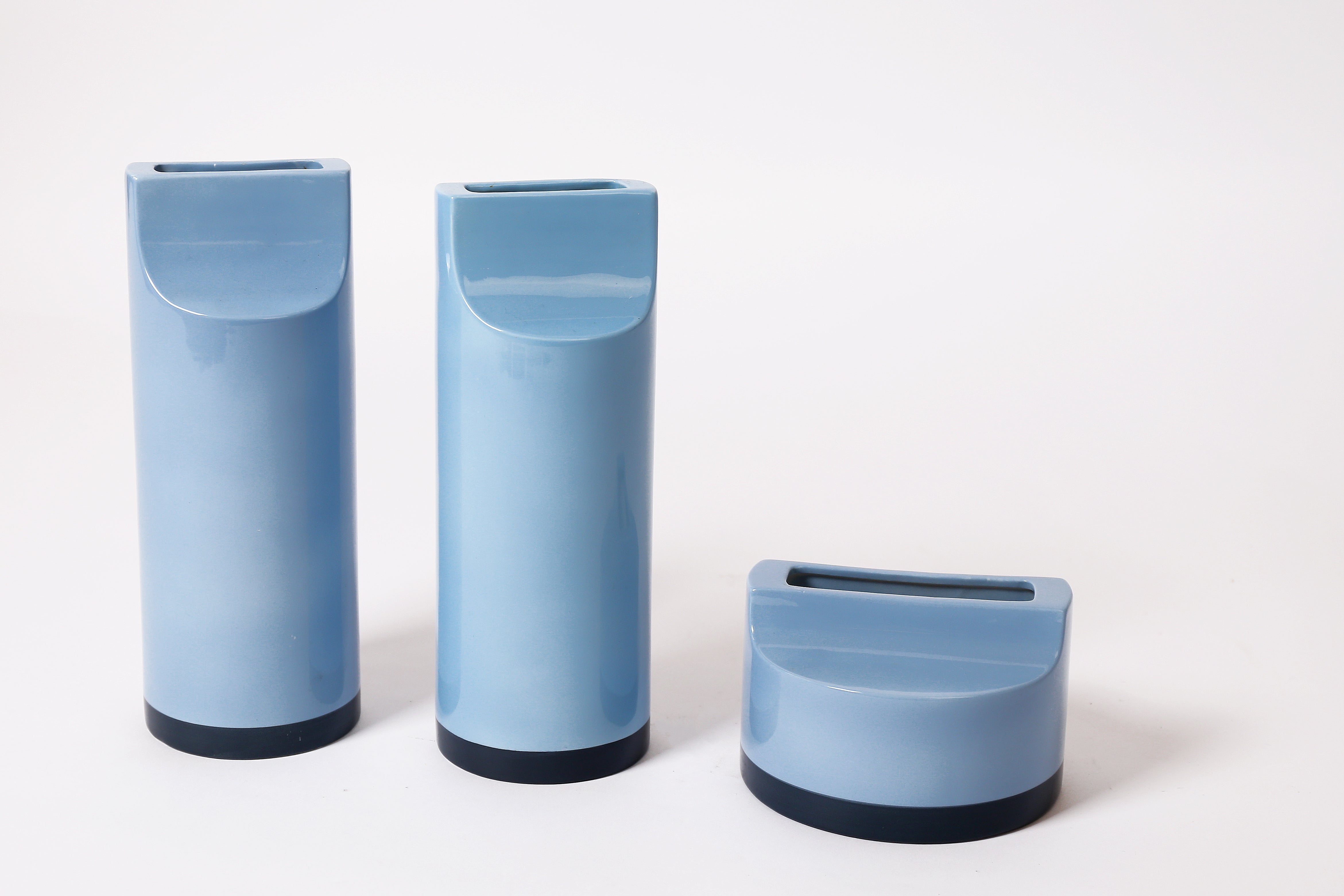 Paire de vases « Sifflet » d’ Ettore Sottsass pour Habitat
