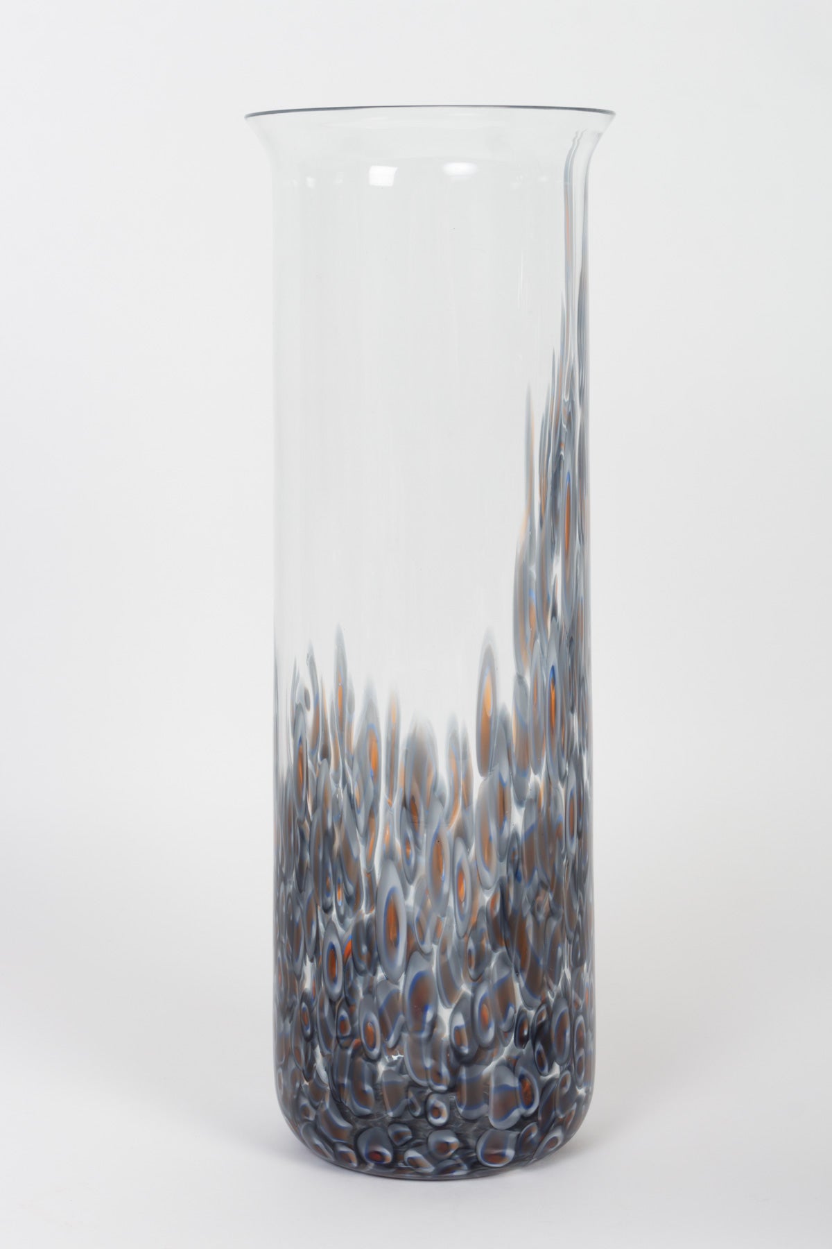 Suite de quatre pièces en verre « Neverrino » de Gae Aulenti (1927-2012)