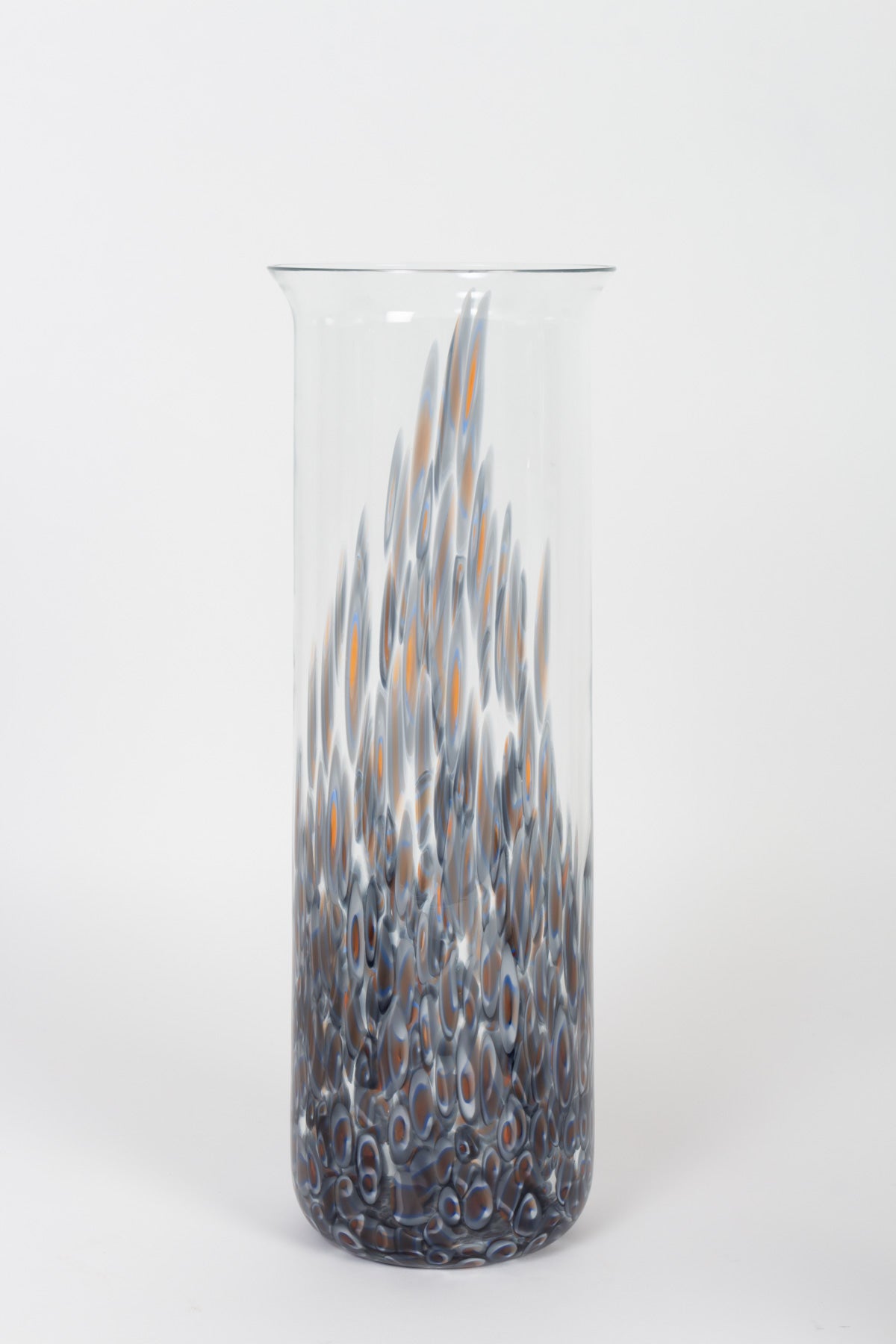 Suite de quatre pièces en verre « Neverrino » de Gae Aulenti (1927-2012)