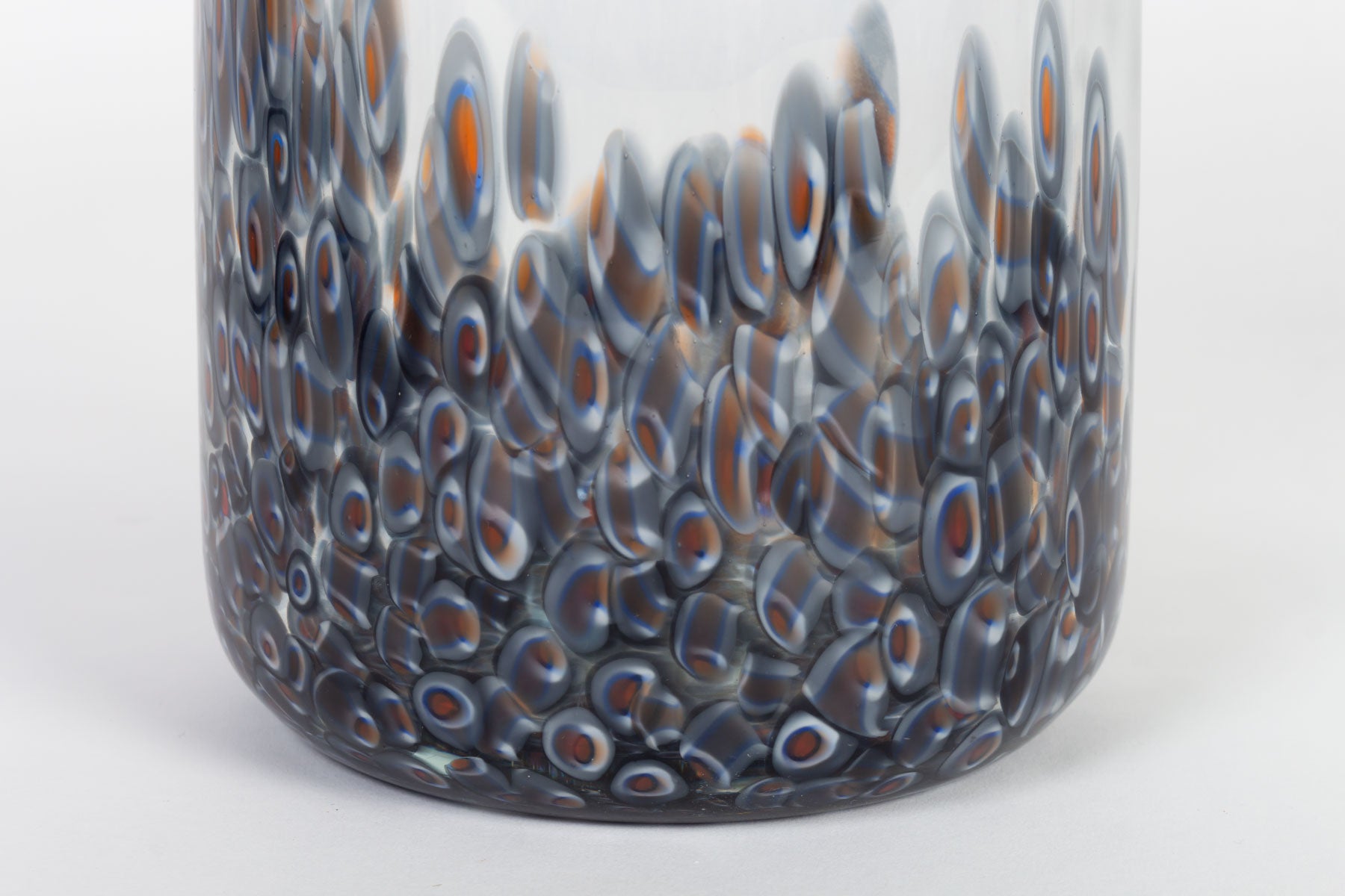 Suite de quatre pièces en verre « Neverrino » de Gae Aulenti (1927-2012)