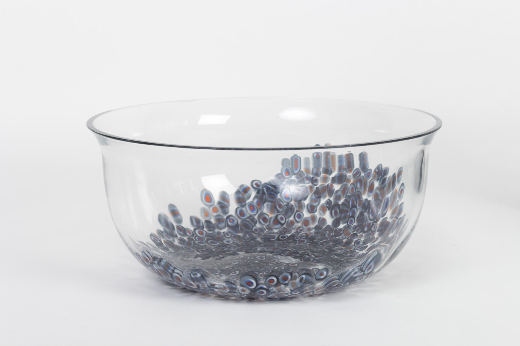 Suite de quatre pièces en verre « Neverrino » de Gae Aulenti (1927-2012)