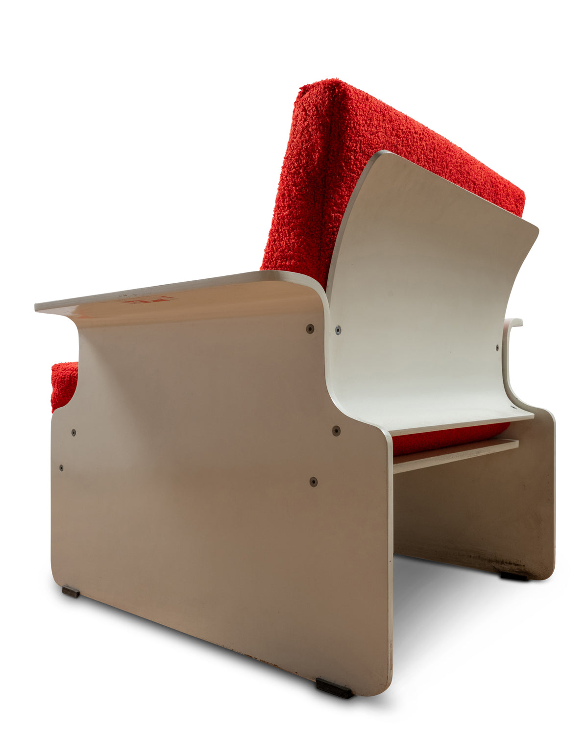 Fauteuils dans le goût de Dieter Rams – détail du tissu – Galerie 90