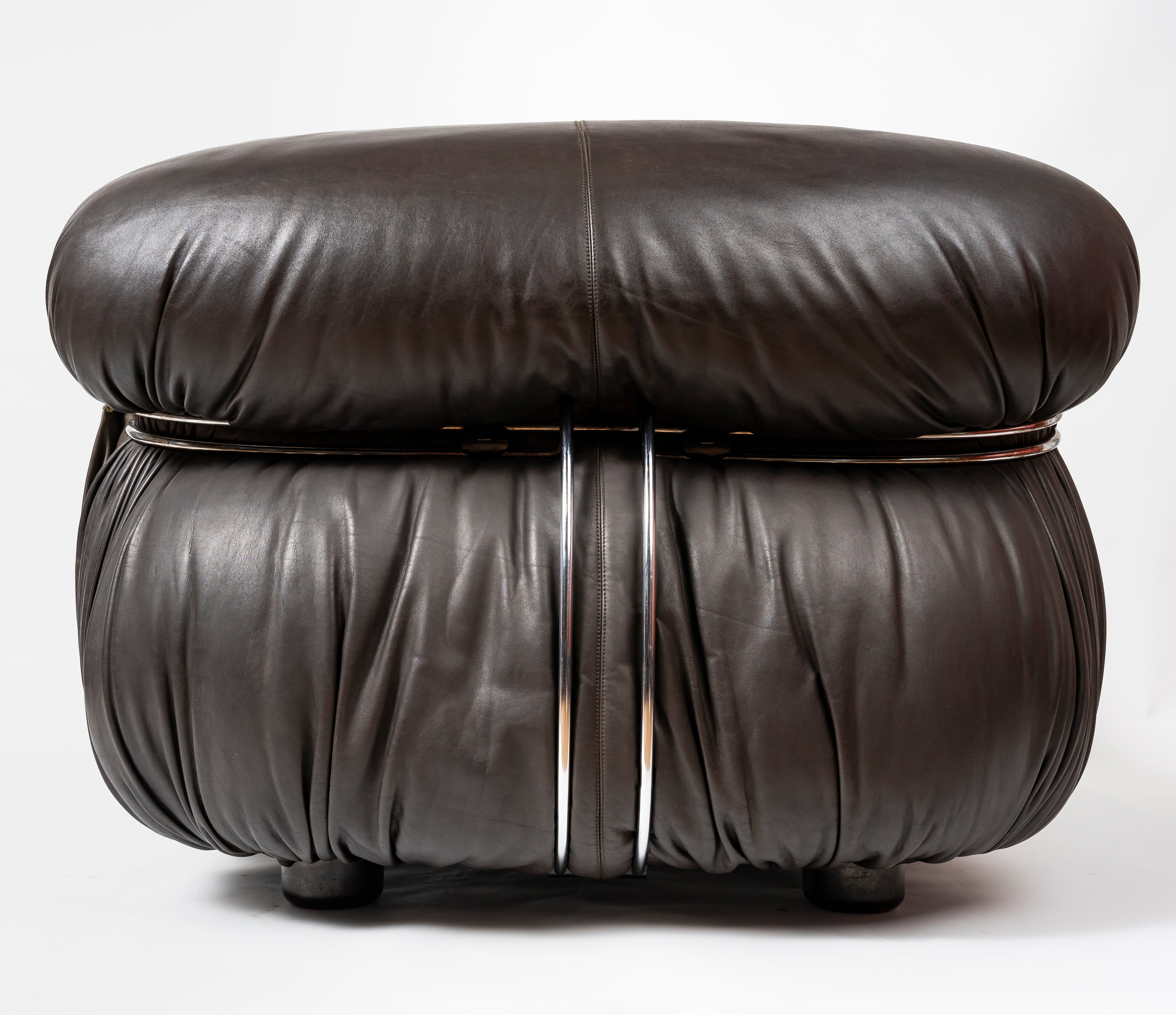 Fauteuil « Soriana » par Afra et Tobia Scarpa pour Cassina, C. 1970