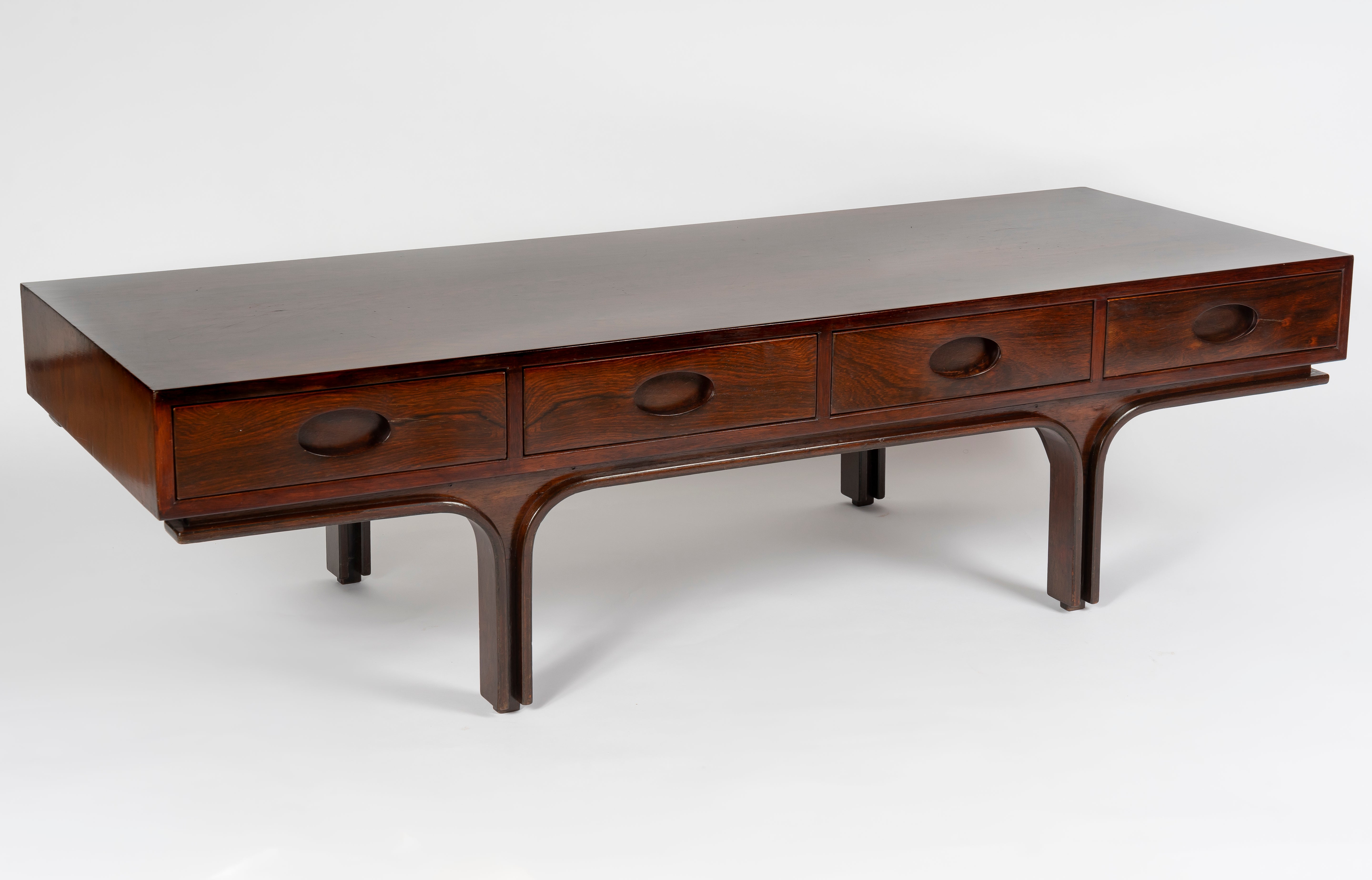 Table basse de Gianfranco Frattini pour Bernini, c.1960