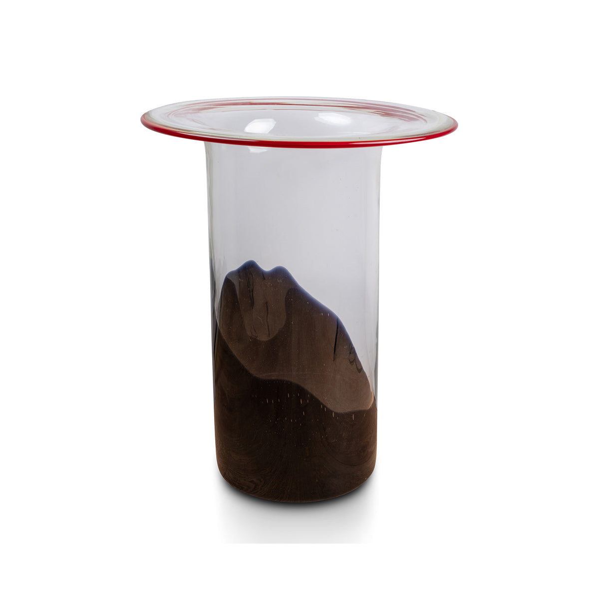 Vase « Chiclos » de Renato Toso pour Leucos, c.1970 – second angle, col évasé – Galerie 90