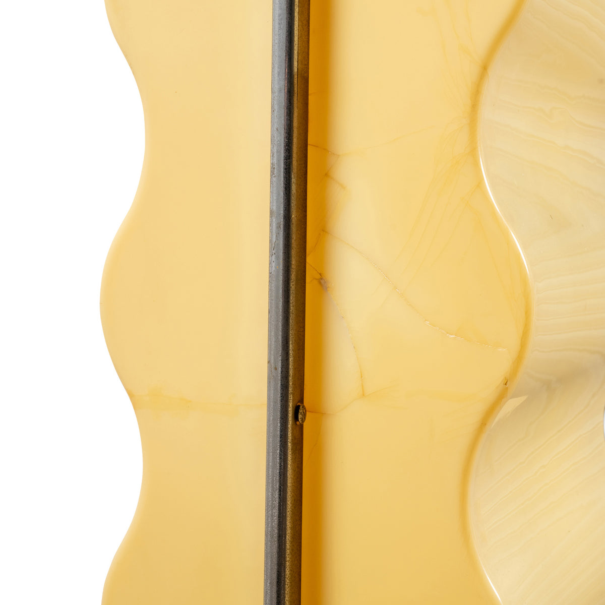 Lampadaire « Comet » d'Ettore Sottsass pour Design Centre, c.1970 – matière éteinte, veinage – Galerie 90