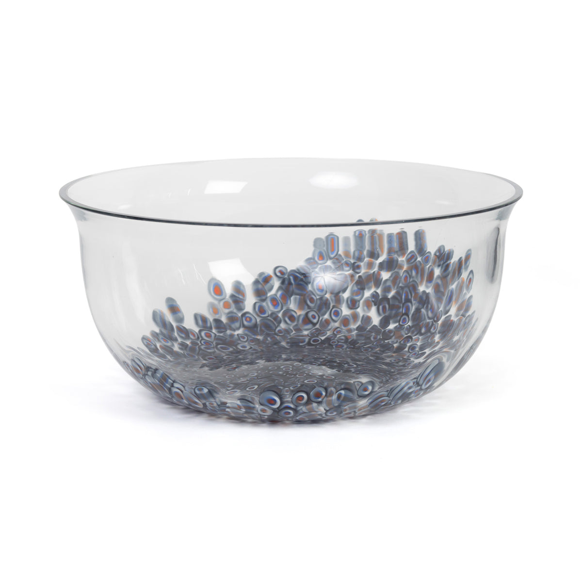 Saladier en verre « Neverrino » de Gae Aulenti pour Vistosi, c.1980 – second angle – Galerie 90