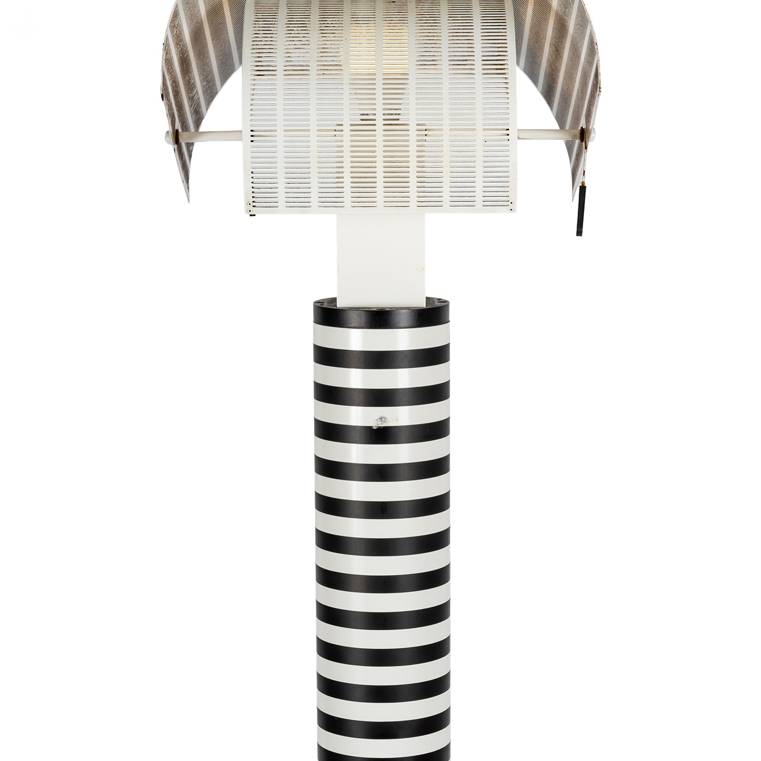 Lampadaire « Shogun » de Mario Botta pour Artemide, 1980 – partie haute, diffuseur déployé – Galerie 90