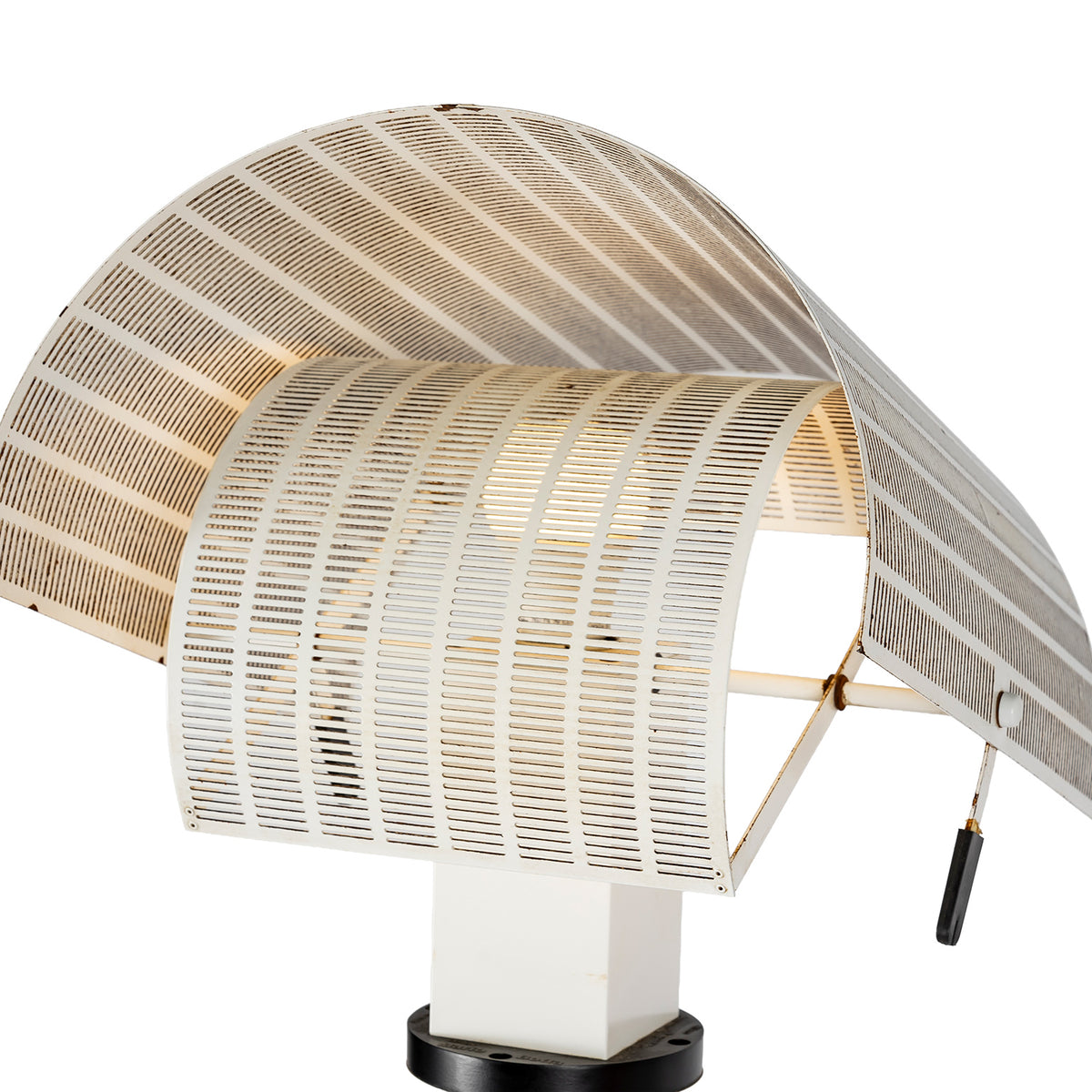 Lampadaire « Shogun » de Mario Botta pour Artemide, 1980 – diffuseur et charnière – Galerie 90