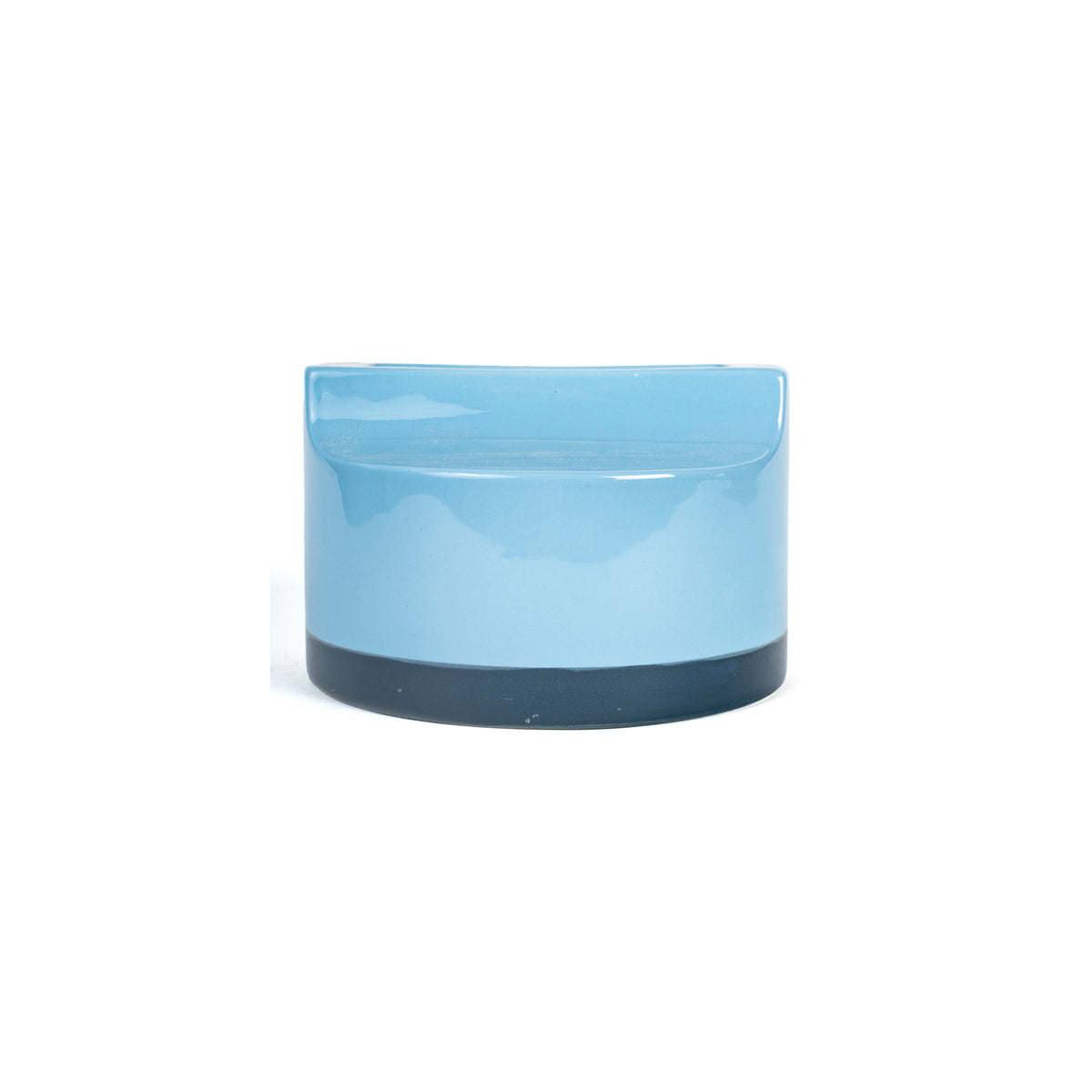 Paire de vases « Sifflet » d'Ettore Sottsass pour Habitat, 2000 – petit vase, face – Galerie 90