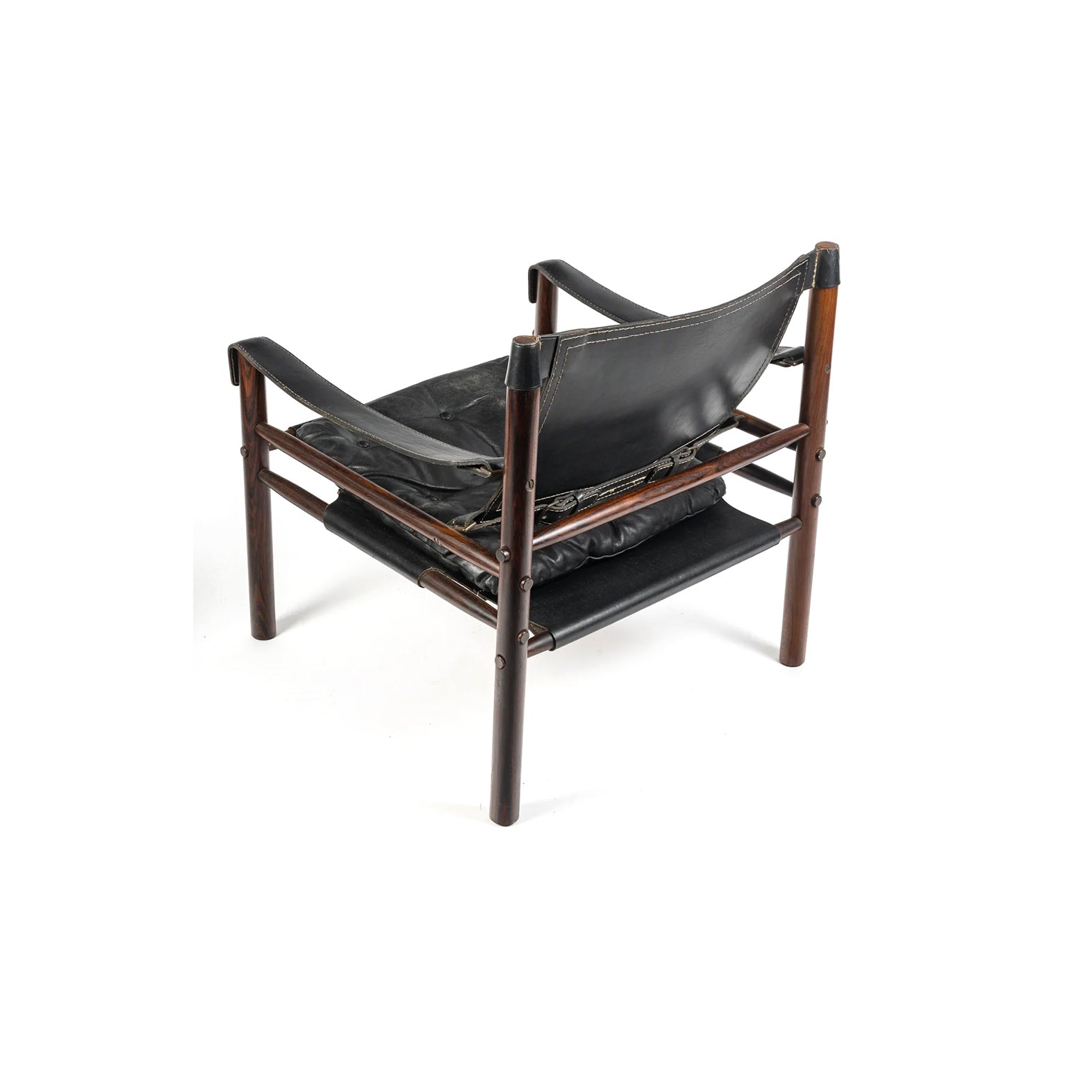 Paire de fauteuils « Sirocco » d'Arne Norell, 1960 – un fauteuil, dos – Galerie 90