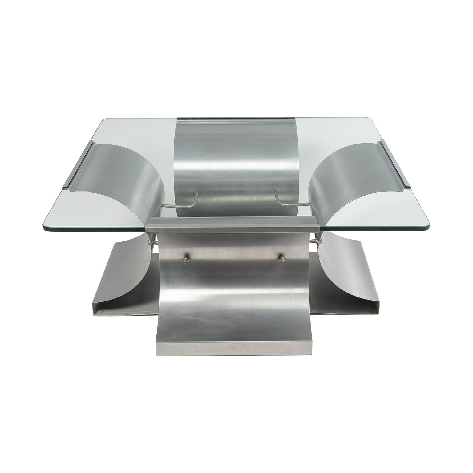 Table basse de François Monnet pour Kappa, 1970 – trois-quarts face – Galerie 90