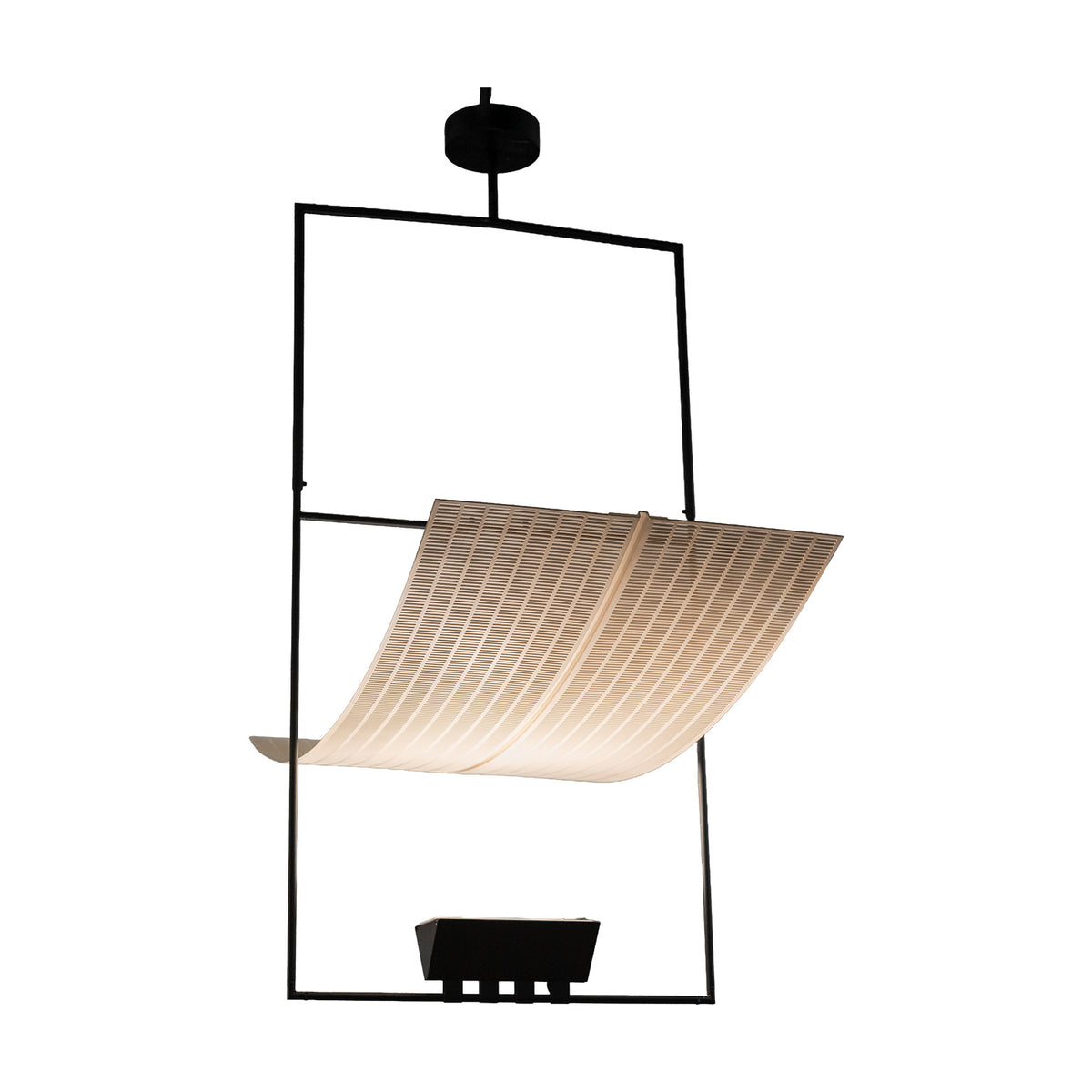 Suspension Zefiro de Mario Botta pour Artemide, 1988 — autre angle
